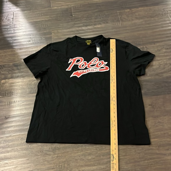 Polo Ralph Lauren Script T Shirt new black Men’s Size XL - Picture 3 of 7